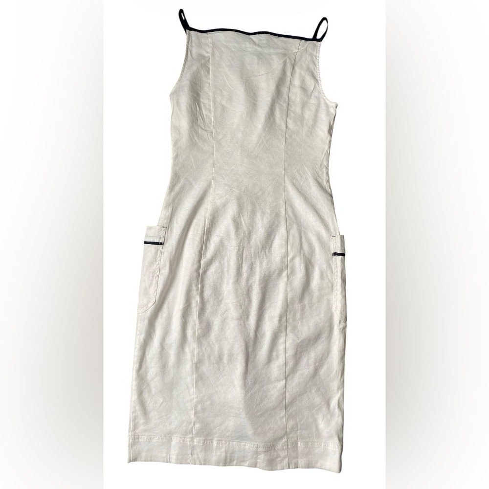 NWT Maeva by Antropologie Women's Linen Midi Dress Size M - Picture 9 of 12